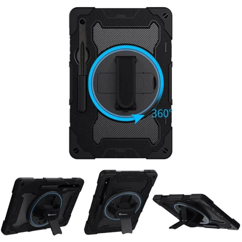 Аксессуар для планшетных ПК BeCover Stand Case Horizontal Handle Black for Samsung X520/X526 Galaxy Tab S10 FE (713258)