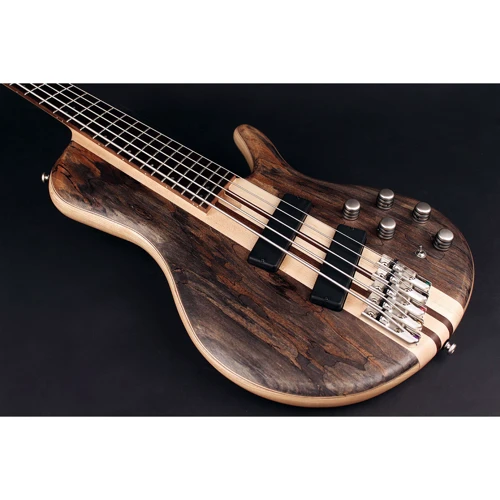 Бас-гитара CORT A5 Plus SCMS (Open Pore Trans Grey) w/Case