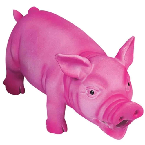 Игрушка для собак Flamingo Swine Pink поросенок хрюкающий латекс 22х10х10 см розовый (43005)