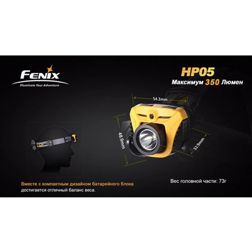 Фонарь Fenix HP05 Gray фото 9