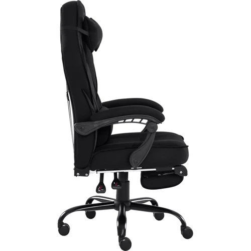 Геймерское кресло GT Racer X-2748 Fabric Black Suede фото 2