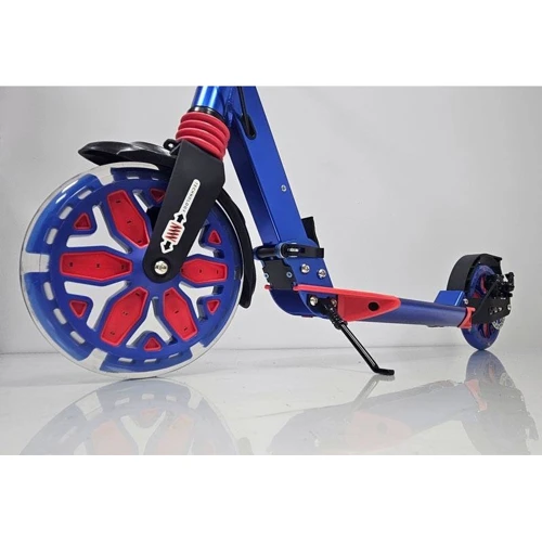 Самокат двухколесный Scale Sports SS-27 Синий (1416493165): Материал колес полиуретан