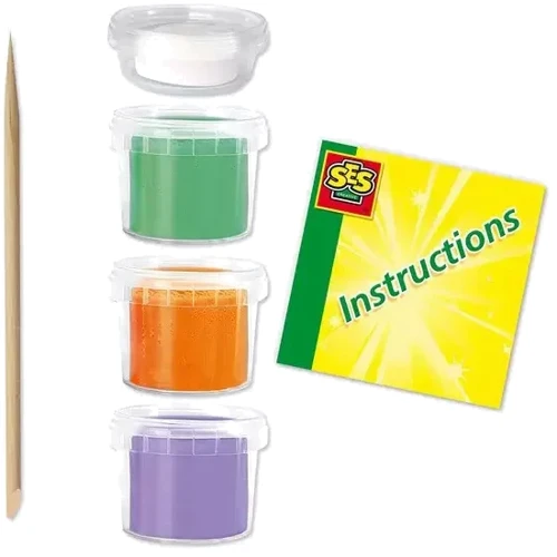 Незасыхающая масса SES Creative Дикие животные для лепки 4 цвета (00812S)