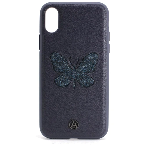 Чехол для iPhone Luna Aristo Farfalla Blue Copper Blue (LA-IPXBTF-BLU) for iPhone X/iPhone Xs