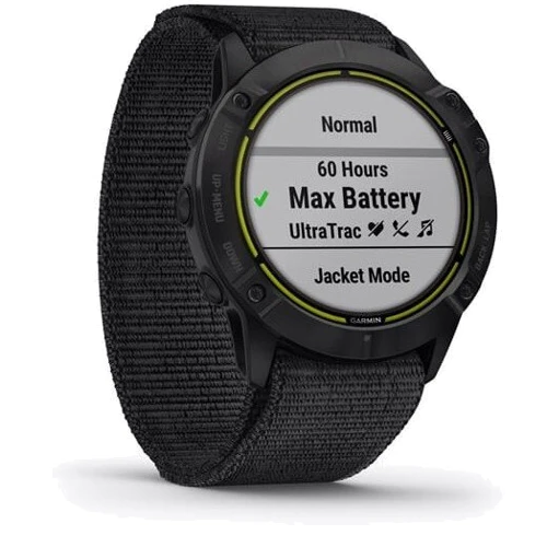 Смарт-часы Garmin Enduro Carbon Gray DLC Titanium with Black UltraFit Nylon Strap (010-02408-01): Тип гаджета Взрослые смарт часы