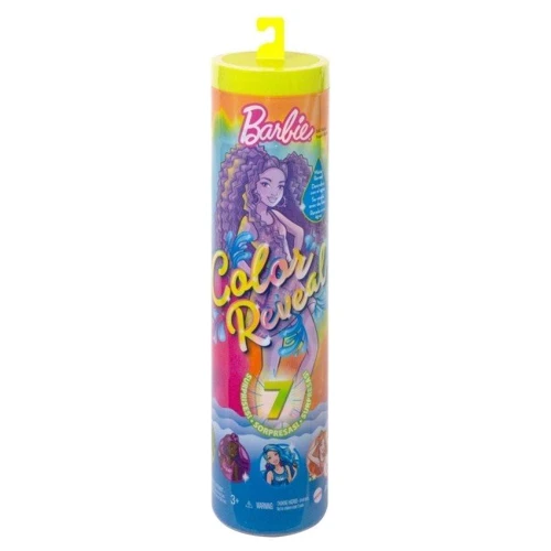 Кукла Цветное перевоплощение Barbie серия Неоновые цвета (в ассортименте) (HCC67): Возраст от 3 лет