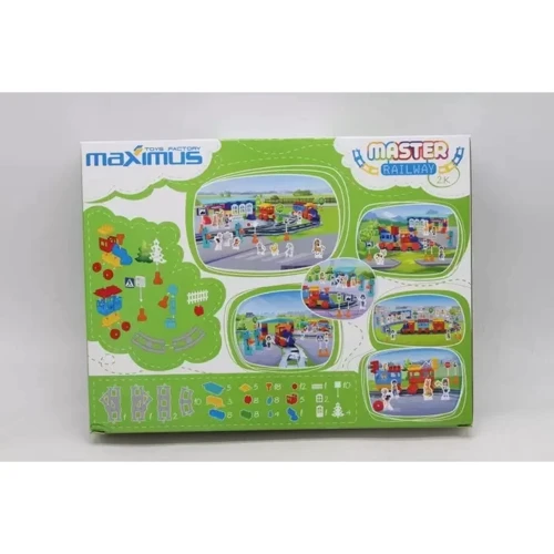 Конструктор Maximus Мастер Железная дорога, 119 элементов (5209)