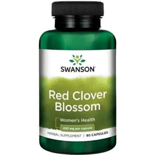 Swanson Red Clover Blossom 430 mg Червона конюшина 90 капсул