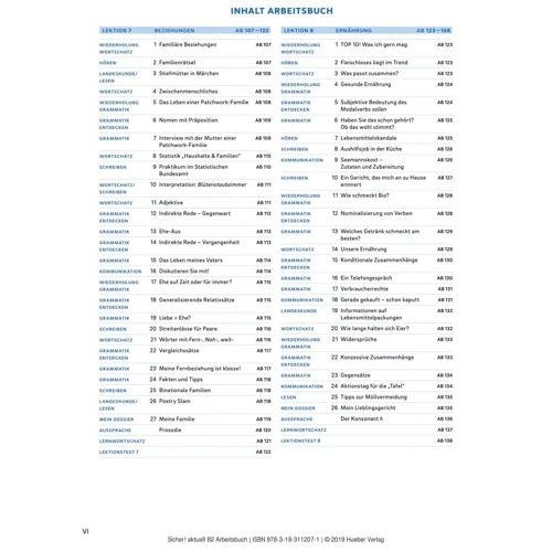 Sicher! Aktuell B2: Arbeitsbuch mit Audio-CD: ISBN 9783193112071, 978-3-19-311207-1