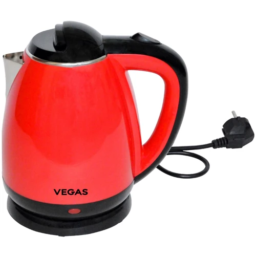 Электрочайник Vegas VEK 6060R: Цвет красный, черный
