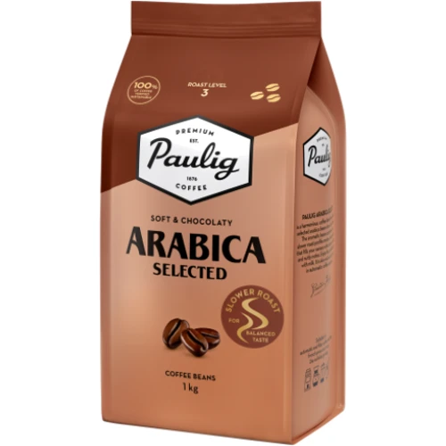Кофе Paulig Arabica Selected в зернах 1 кг (6411300177851)