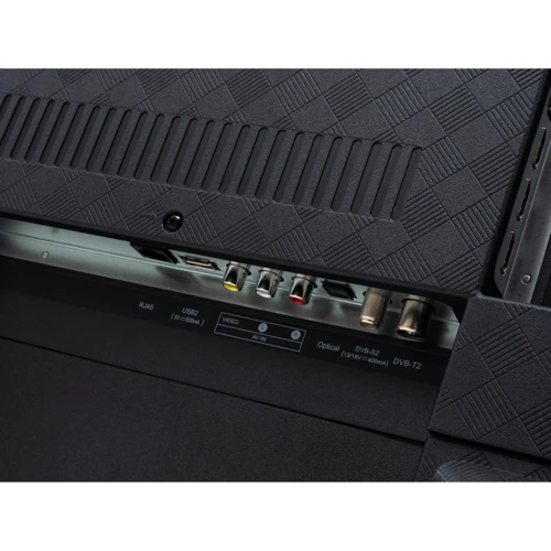 Телевизор Vinga S75UHD25QWEB: Тюнер DVB-C, DVB-S, DVB-S2, DVB-T2 + аналоговый