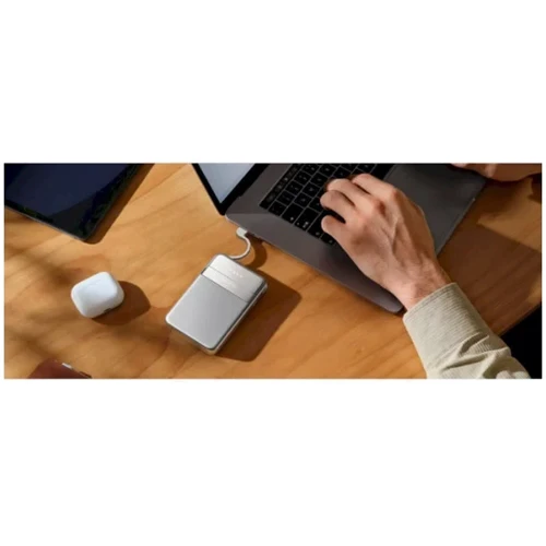 Внешний аккумулятор EcoFlow Power Bank 5000mAh RAPID Magnetic 30W Light Blue (EF-RAPID5000-L-EU)