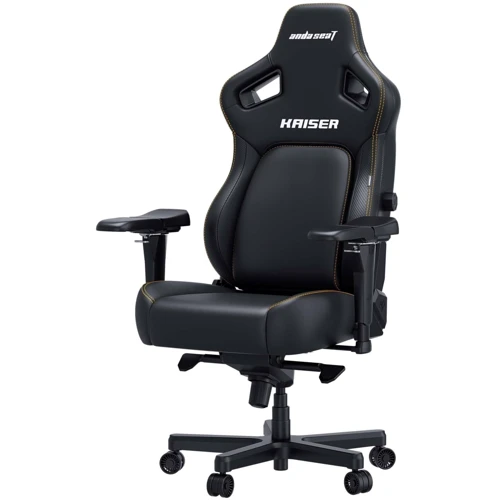 Игровое кресло Anda Seat Kaiser 4 V2 Size XL Black PVC (AD12YDDC-XLL-20-B-PV/C-03)
