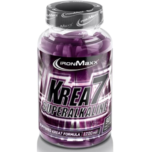 Креатин IronMaxx Krea7 Superalkaline 90 tab / 30 servings