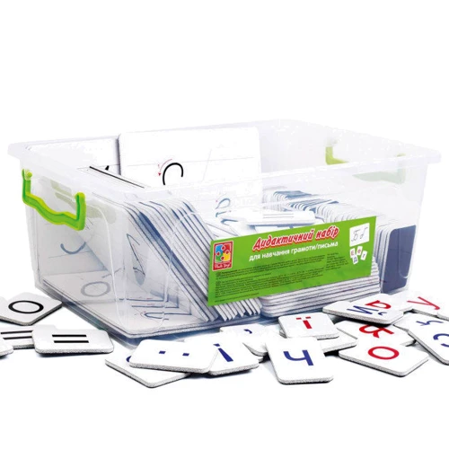 Набір для навчання грамоти та письма Vladi Toys магнітні картки (укр) (VT5555-01): Виробник Vladi Toys