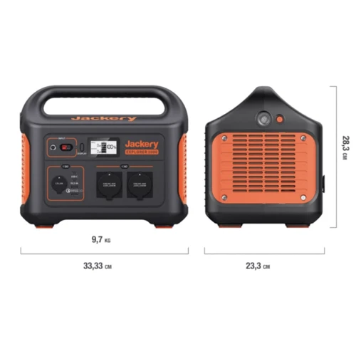 Зарядная станция Jackery Explorer 1000EU 1002Wh 1000W (PB930982) UA: Количество розеток 220V 3