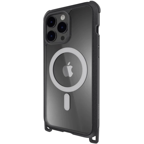 Чехол для iPhone Switcheasy Odyssey M Strap Leather Black (MPH57P173EA23) for iPhone 15 Pro Max: Тип чехла накладка на заднюю часть