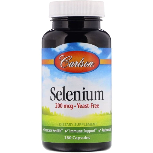 Carlson Labs Selenium 200 mcg Селен 180 капсул