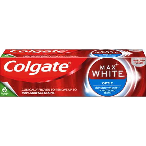 Colgate Max White One Зубная паста 75 ml: Назначение Отбеливание, Очищение, Свежесть дыхания