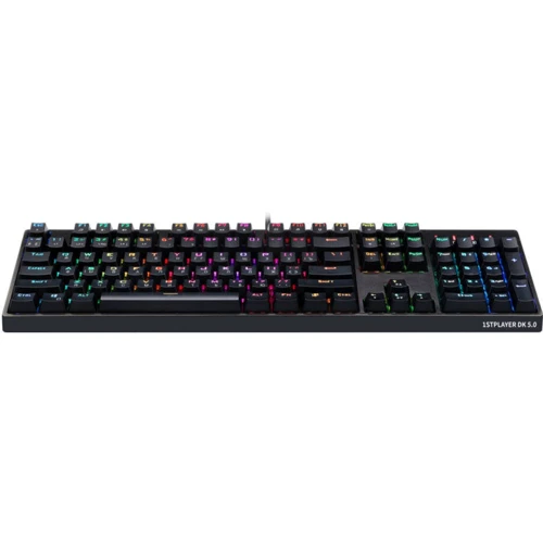 Клавиатура 1STPLAYER DK5.0 RGB Outemu Blue Switch: Интерфейс подключения USB
