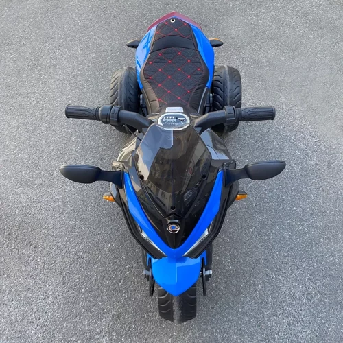 Триколісний мотоцикл Kidsauto Sport Bike 12V синій: Матеріал корпусу пластик