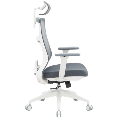 Офісне крісло OfficePro Balance (OC550-W-DG-DG): Регулювання Кут нахилу сидіння, Кут нахилу спинки, Висота сидіння, Висота підлокітників, Висота підголівника