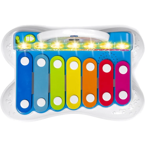 Іграшка музична Chicco Flashy the Xylophone (09819.10): Матеріал Пластмаса