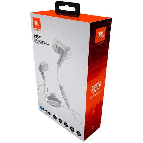 Наушники JBL E25BT White (JBLE25BTWHT): Тип конструкции вакуумные