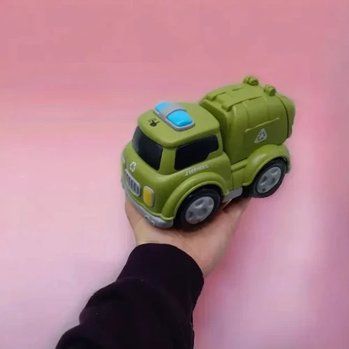 Машинка-конструктор інтерактивна Lefei Сміттєвоз магнітна (9901/9901-1/9902/9903)