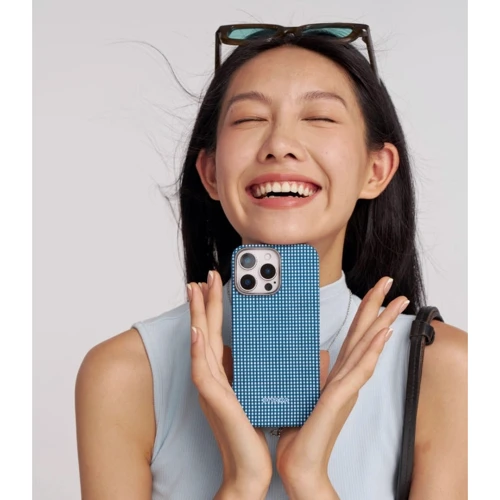 Чехол для iPhone Pitaka Ocean Blue Ultra-Slim Case Ocean Blue (KI1602OCE) for iPhone 16 Plus фото 5