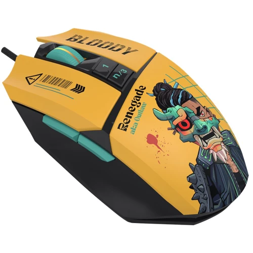 Мишка Bloody W63 Max Renegade Sunset: Кількість кнопок 6