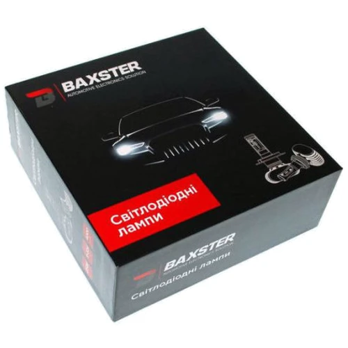 LED лампа Baxster S1 H7 5000K 4000Lm (2 шт): Цветовая температура, K 5000