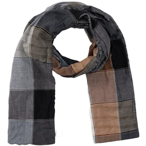 Шарф Camel Active Indigo Check Shawl синий (407230-8V23-47): Пол Унисекс