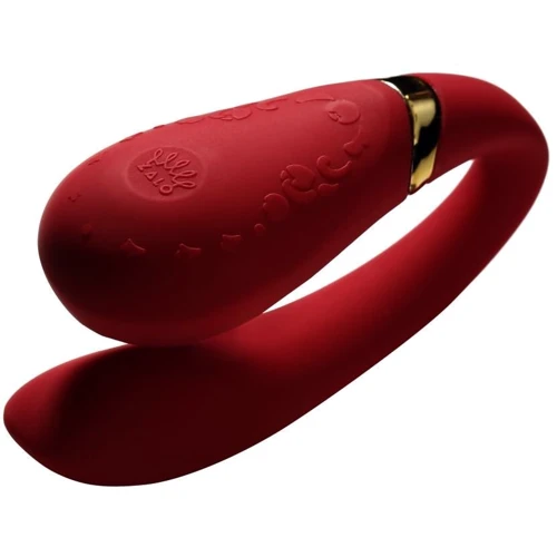 Смартвибратор для пар Zalo - Fanfan set Bright Red, пульт ДУ