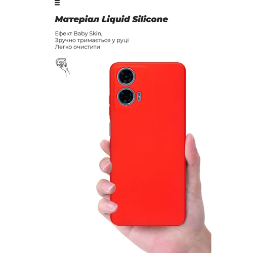 Чехол для телефонов ArmorStandart ICON Case Camera cover Red for Motorola G24 Power (ARM73884) фото 7