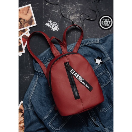 Женский рюкзак Sambag Mane SET бордовый (18228005e): Тип Рюкзаки
