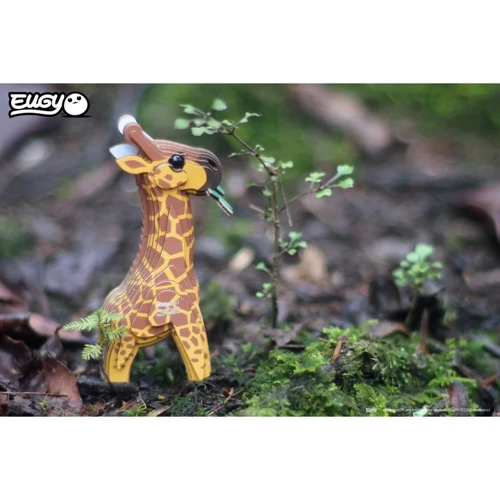 Сборная 3D модель Eugy Зоопарк: Жираф (XEG-009)