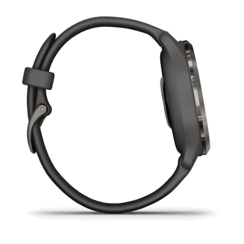 Смарт-часы Garmin Venu 2S Slate Stainless Steel Bezel with Graphite Case and Silicone Band (010-02429-10): Интерфейсы подключения Bluetooth , ANT +