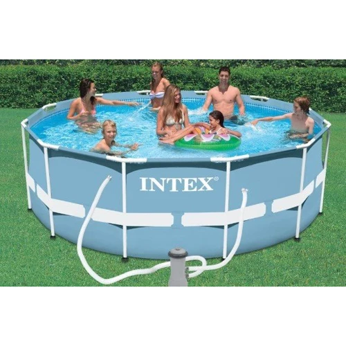 Бассейн каркасный Intex 26718 FR, 366х122 см (фильтр-насос, лестница, от 6-ти лет, 10685л) фото 1