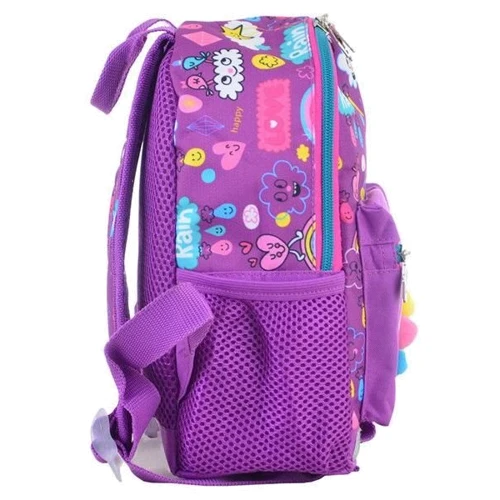 Рюкзак детский 1 Вересня K-16 Rainbow, 22.5x18.5x9.5 (554762): Корпус рюкзака Мягкий