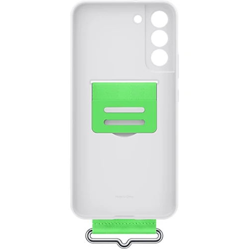 Чохол для телефона Samsung Silicone with Strap Cover White (EF-GS906TWEGRU) для Samsung S906 Galaxy S22+: Плівка в комплекті немає