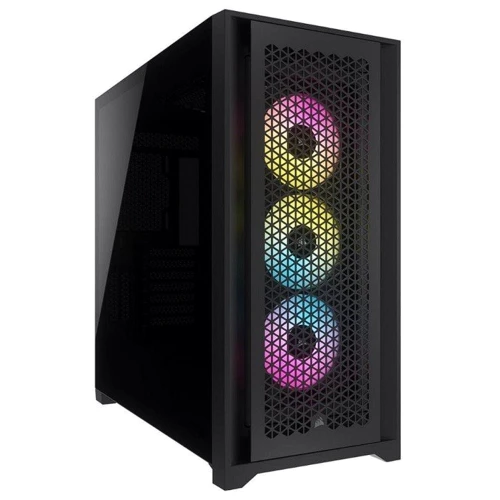 Корпус Corsair iCUE 5000D RGB AirFlow Tempered Glass Black (CC-9011242-WW)