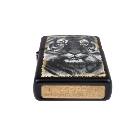 Зажигалка Zippo 218 Tiger Black Matte (28314) фото 4