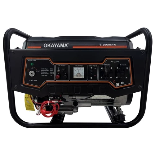 Бензиновый генератор Okayama LT3900EN-6 2,8 Kw Key Start with battery
