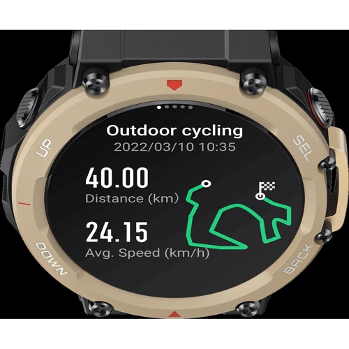 Смарт-часы Amazfit T-Rex 2 Desert Khaki: Тип гаджета Взрослые смарт часы