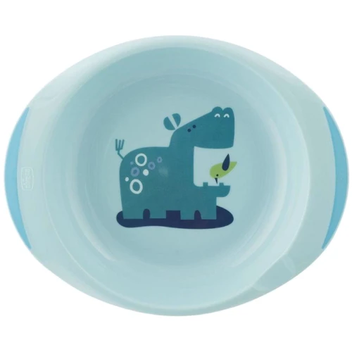 Набор тарелок Chicco Easy Feeding 2 шт 12M+ Голубой (16002.20)