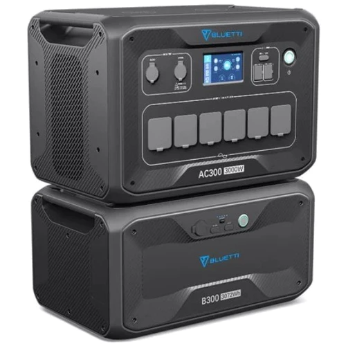 Зарядная станция Bluetti AC300 3000W + 4 battery module B300 12288Wh: Максимальная мощность нагрузки 3000