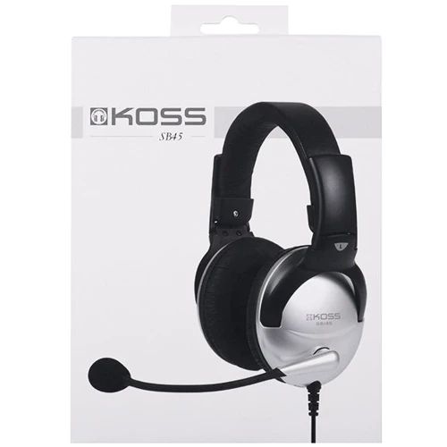 Наушники Koss SB45 2*3.5mm: Сопротивление наушников (Ом) 100