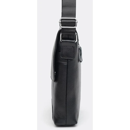 Мужская сумка планшет Keizer черная (K198089-black): Фактура Зернистая, Матовая